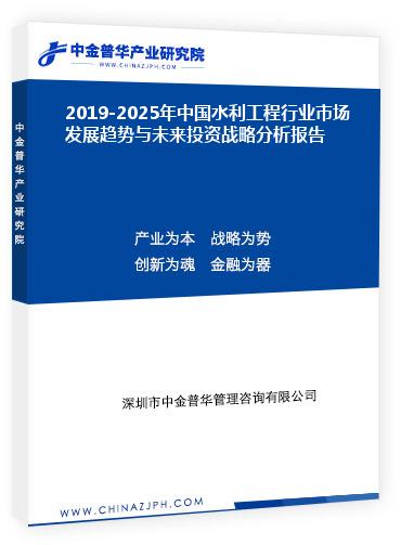 2019-2025年中國(guó)水利工程行業(yè)市場(chǎng)發(fā)展趨勢(shì)與未來(lái)投資戰(zhàn)略分析報(bào)告